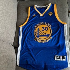 Golden State Warriors Steph Curry finals Jersey 30